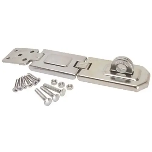 6-1/2 in. Link Safety HASP Nickel