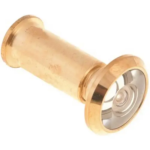 9/16 in. Hole Anvil Mark Door Viewer in Brass Fits 1-3/8 in. To 2 in. Door 9/16 in. Hole Anvil Mark Door Viewer in Brass Fits 1-3/8 in. To 2 in. Door