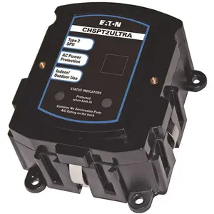 Eaton CHSPT2ULTRA-1 Whole House Surge Protector Black