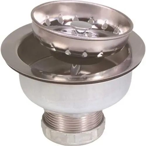 Long Shank Sink Strainer In Stainless Steel Long Shank Sink Strainer In Stainless Steel