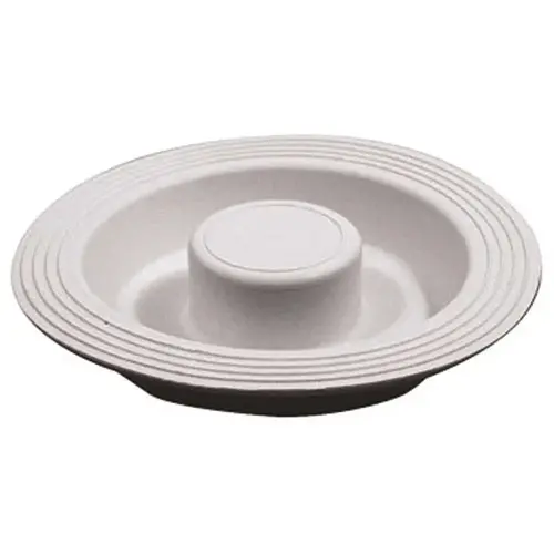 4 in. Dia Fit-All Garbage Disposal Stopper Meter in White - pack of 6 4 in. Dia Fit-All Garbage Disposal Stopper Meter in White - pack of 6