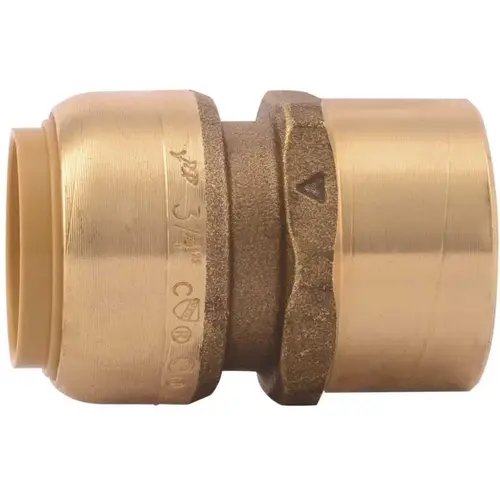 3/4 in. Brass Push-to-Connect Straight Connector, Female NPT