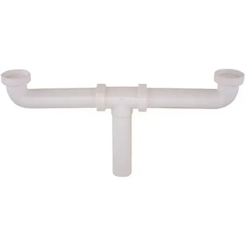 Center Outlet Waste White