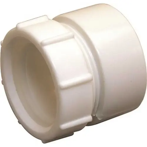 Trap 1-1/2 In White Pvc Schedule 40 Trap Adapter