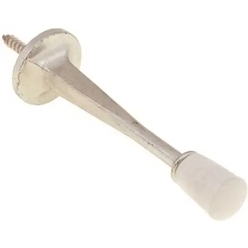 3 in. Satin Nickel Door Stop - pack of 10