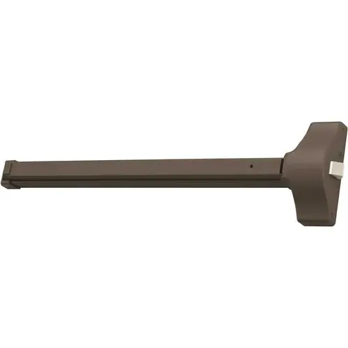 36 in. W Rim Exit Device Satin Bronze Painted Rim Exit Device for Doors Dark Bronze 36 in. W Rim Exit Device Satin Bronze Painted Rim Exit Device for Doors Dark Bronze