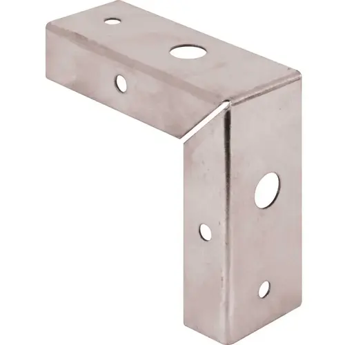 1-3/8 in. T Bi-Fold Door Corner Repair Bracket Universal Design Will Fit Door Panels Steel Pack of 2