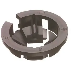 Arlington Industries NM94 1/2 in. Arlington Black Button Non-Metallic Push-In Connector - pack of 250