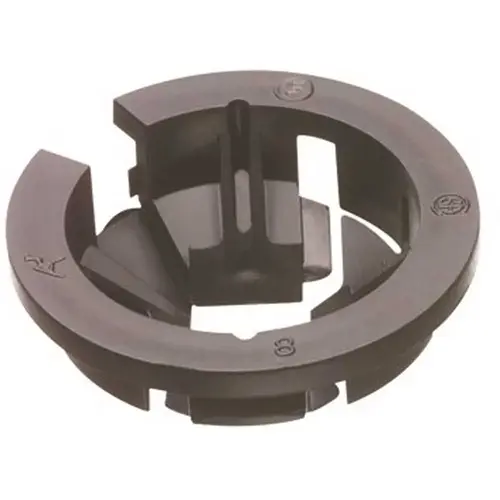 1/2 in. Arlington Black Button Non-Metallic Push-In Connector - pack of 250