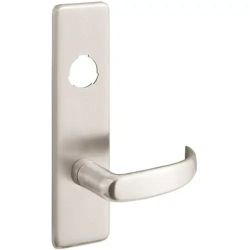 Classroom Function Exit Device Lever Handle Outside Trim Stainless Steel Classroom Function Exit Device Lever Handle Outside Trim Stainless Steel