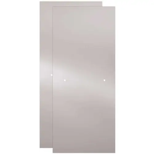 29-1/32 in. x 67-3/4 in. x 3/8 in. Frameless Sliding Shower Door Glass Panels in Clear ( for 50-60 in. Doors) 29-1/32 in. x 67-3/4 in. x 3/8 in. Frameless Sliding Shower Door Glass Panels in Clear ( for 50-60 in. Doors)