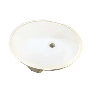 Gerber 0012780 Luxoval 15-1/8 in. Undercounter Sink Basin in White