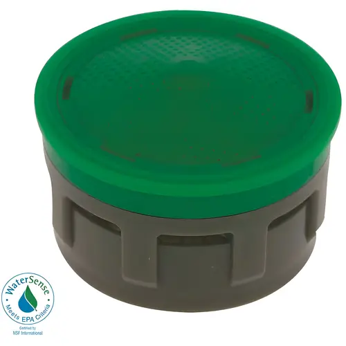 Perlator 1.5 GPM Regular Insert with Washers Green/Gray Perlator 1.5 GPM Regular Insert with Washers Green/Gray