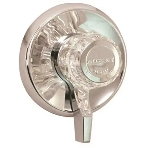 1-Handle Mixet Tub/Shower Trim Kit in Nickel with Non-Pressure Balance Valves