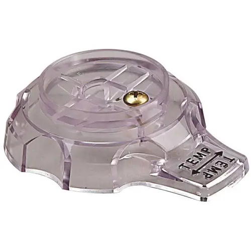 Mixet Temperature Control Handle in Clear Mixet Temperature Control Handle in Clear