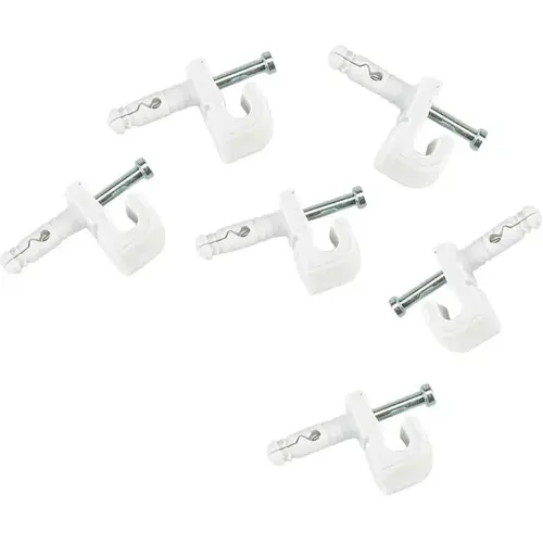 SuperSlide 6.3 mm. Preloaded Back Wall Clips White SuperSlide 6.3 mm. Preloaded Back Wall Clips White