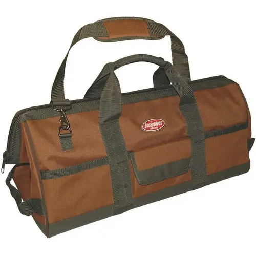Gatemouth LongBoy 24 in. Tool Bag Brown and Green