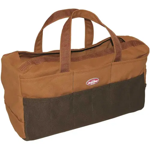 17 in. Rigger's Tool Bag Brown and Green