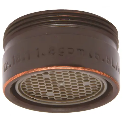 Kitchen Aerator, 1.8 GPM, 15/16 in., Male Thread, Parisian Bronze Polished Brass Kitchen Aerator, 1.8 GPM, 15/16 in., Male Thread, Parisian Bronze Polished Brass