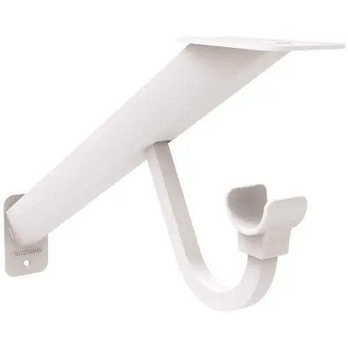 ExpressShelf 2 in. White Metal Rod Support Shelf Bracket - pack of 24 ExpressShelf 2 in. White Metal Rod Support Shelf Bracket - pack of 24