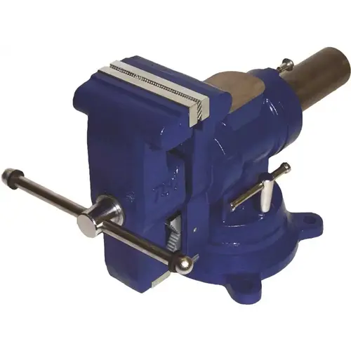 5 in. Heavy-Duty Multi-Jaw Rotating Combination Pipe and Bench Vise 5 in. Heavy-Duty Multi-Jaw Rotating Combination Pipe and Bench Vise