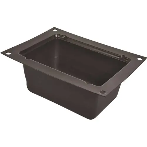 Water-Tite 13 In. W X 13 In. H X 7 In. D Plastic Large Tub Box High-Impact Injection-Molded Water-Tite 13 In. W X 13 In. H X 7 In. D Plastic Large Tub Box High-Impact Injection-Molded