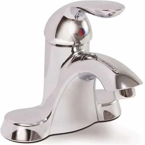 Waterfront Single Hole Single Handle Bathroom Faucet without Pop-Up Assembly in Chrome Waterfront Single Hole Single Handle Bathroom Faucet without Pop-Up Assembly in Chrome