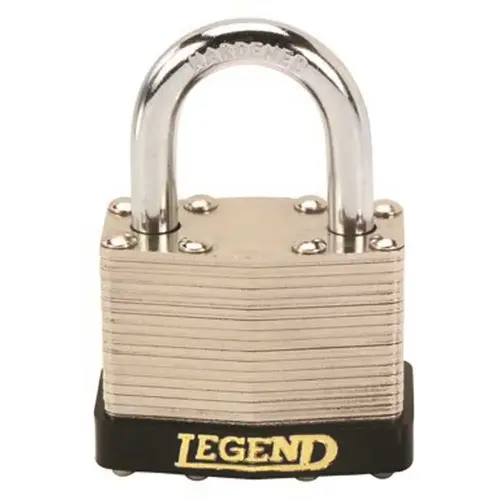 Laminated Steel Padlock Silver Laminated Steel Padlock Silver