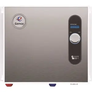 Eemax HA036240 HomeAdvantage II 36 kW 240-Volt Electric Tankless Water Heater Silver Metallic