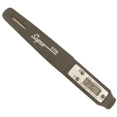 Digital Pocket Thermometer, -40 degree To 392 degreeF, Switch Between degreeF And degreeC