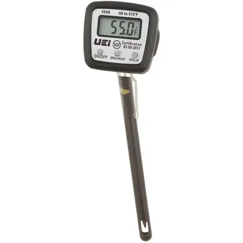 Digital Thermometer Black Digital Thermometer Black