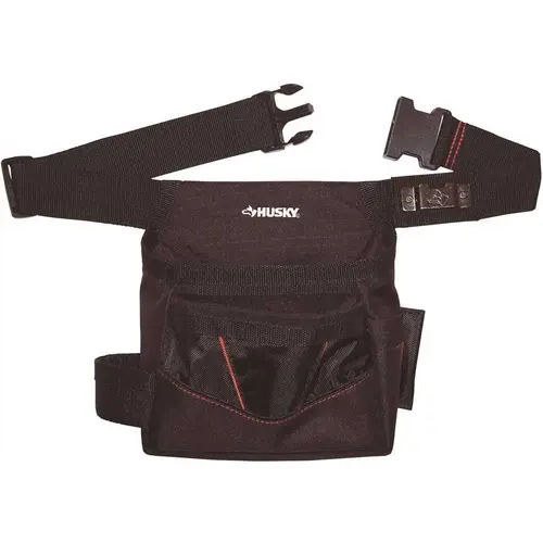 6-Pocket Tool Pouch Black 6-Pocket Tool Pouch Black