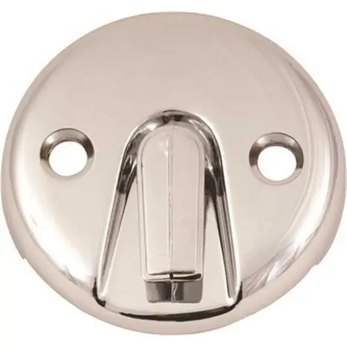 Bath Drain with Trip Lever Face Place Chrome Bath Drain with Trip Lever Face Place Chrome