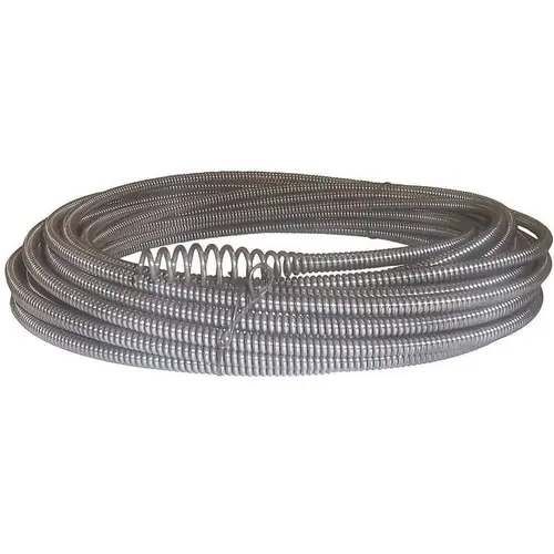C-21 5/16 in. x 50 ft. Hollow-Core Drain Cleaning Cable with Bulb Auger Black C-21 5/16 in. x 50 ft. Hollow-Core Drain Cleaning Cable with Bulb Auger Black
