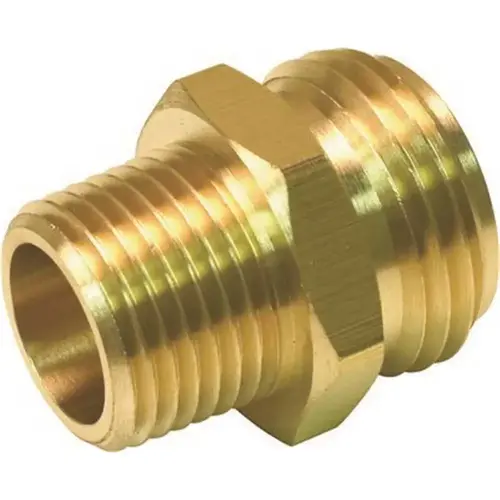 3/4 in. MHT x 1/2 in. MIP Brass Hose Adapter