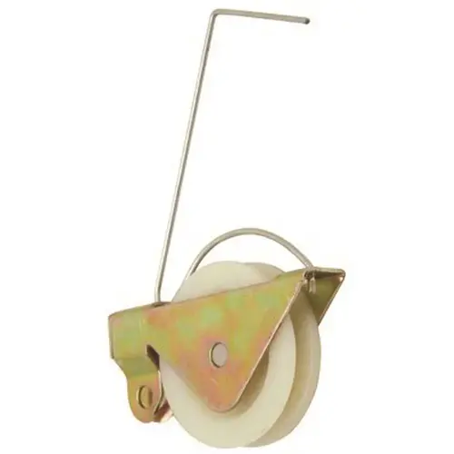 Patio Screen Door Nylon Roller Assembly Gray