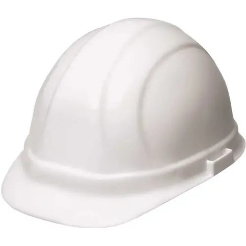 Omega II 6-Point Nylon Suspension Slide-Lock White Cap Hard Hat Omega II 6-Point Nylon Suspension Slide-Lock White Cap Hard Hat