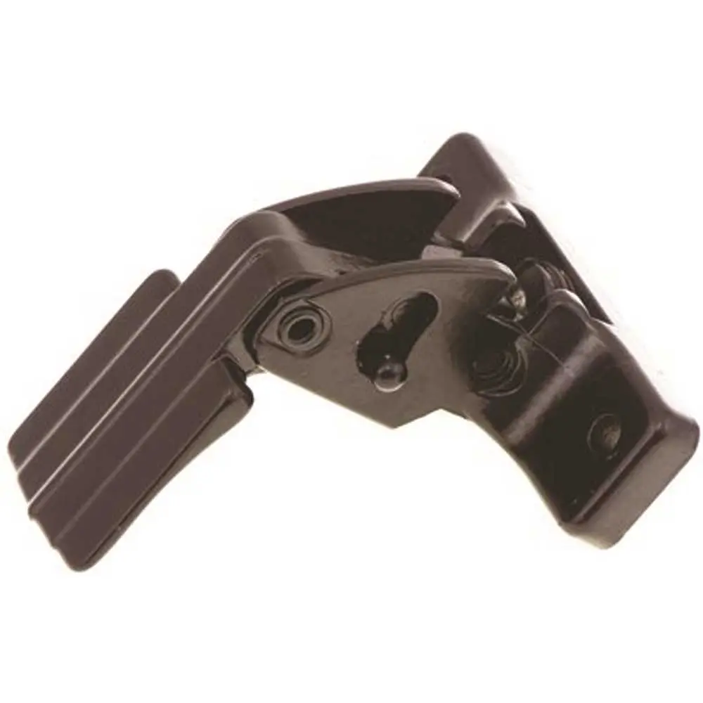 National Brand Alternative 1-3/4 in. Black Storm Door Latch 64111