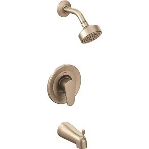 Edgestone Single-Handle Bathtub/Shower Trim Kit with Water-Saving Showerhead, 1.75 GPM in Brushed Nick Brushed Nickel