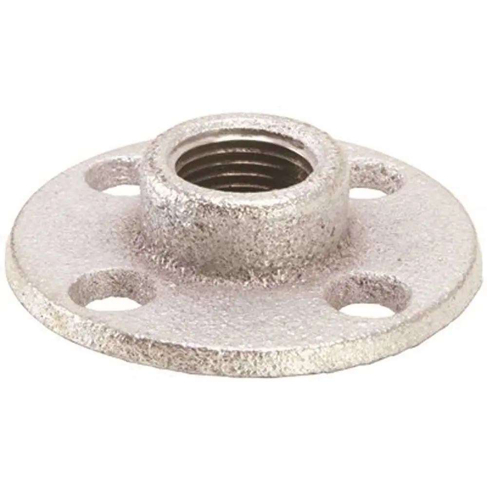 National Brand Alternative 3/4 in. Galvanized Floor Flange Silver 1MFF05G