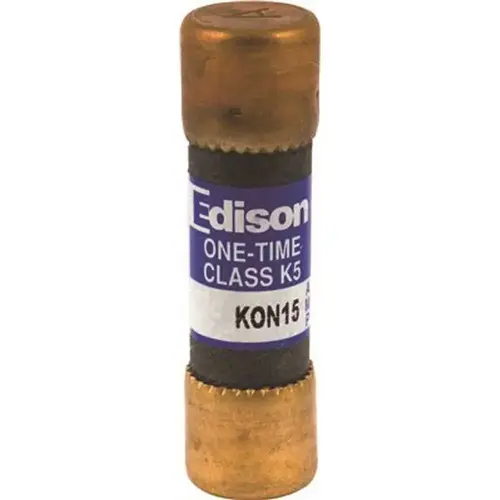 250-Volt 15 Amp Cartridge Fuse Black - pack of 10 250-Volt 15 Amp Cartridge Fuse Black - pack of 10