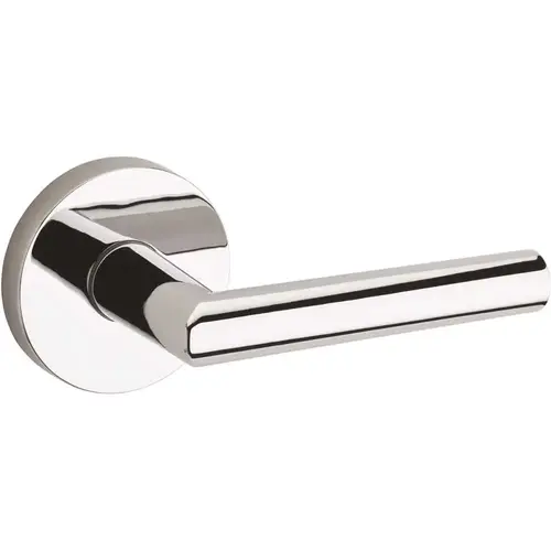 Milan Round Passage Door Lock with 6AL Latch and RCS Strike Bright Chrome Finish Milan Round Passage Door Lock with 6AL Latch and RCS Strike Bright Chrome Finish