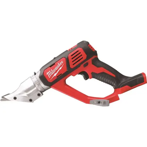 M18 18-Volt Lithium-Ion Cordless 18-Gauge Double Cut Metal Shear (Tool-Only) Red M18 18-Volt Lithium-Ion Cordless 18-Gauge Double Cut Metal Shear (Tool-Only) Red