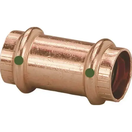 Propress 2 In X 2 In Copper Coupling Fitting No Stop Propress 2 In X 2 In Copper Coupling Fitting No Stop