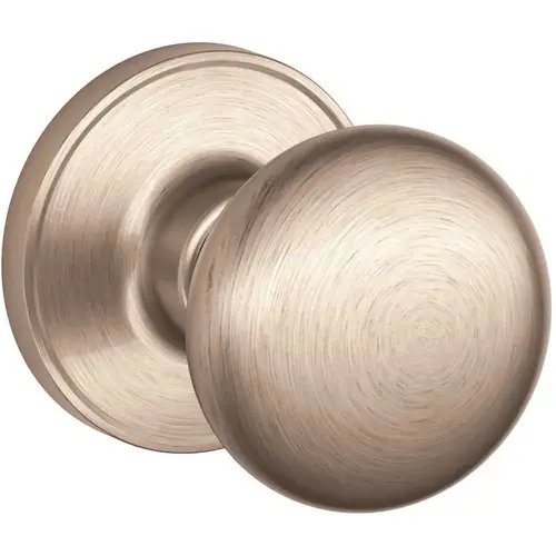 Passage Lock Stratus Knob with 16254 Latch and 10101 Strike Satin Nickel Finish Passage Lock Stratus Knob with 16254 Latch and 10101 Strike Satin Nickel Finish