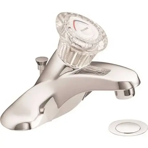 Chateau 4 in Centerset Single-Handle Bathroom Faucet with Drain Assembly in Chrome Chateau 4 in Centerset Single-Handle Bathroom Faucet with Drain Assembly in Chrome