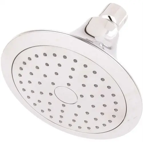 Forte Katalyst 1-Spray 5.5 in. Single Wall Mount Fixed Rain Shower Head in Polished Chrome Forte Katalyst 1-Spray 5.5 in. Single Wall Mount Fixed Rain Shower Head in Polished Chrome