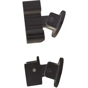 Peak Aluminum Railing 50903 Black Aluminum Deck Railing Stair Hand And Base Rail Bracket