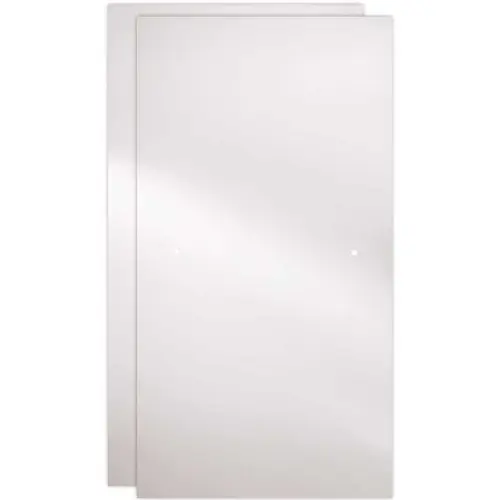 29-1/32 in. x 67-3/4 in. x 1/4 in. Frameless Sliding Shower Door Glass Panels in Niebla ( for 50-60 in. Doors) Clear 29-1/32 in. x 67-3/4 in. x 1/4 in. Frameless Sliding Shower Door Glass Panels in Niebla ( for 50-60 in. Doors) Clear