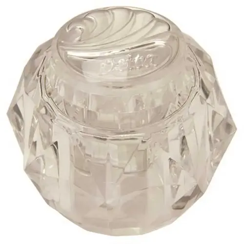 Delta Bathroom Handle Acrylic Clear Delta Bathroom Handle Acrylic Clear